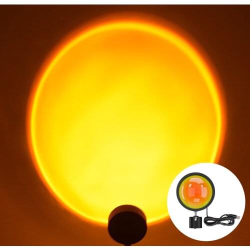 5V 5W Projector Lamp Sunset Decor Photographic USB Night Light
