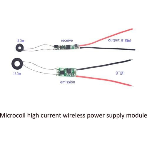 XKT412-29 8.7mm 200mA Micro Coil High Current Wireless Charging Power Supply Module Chip IC Solution