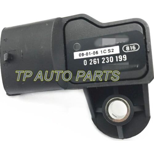 MAP Manifold Pressure Sensor For Corsa 1.4 1.8 06-08 Meriva 1.8 OEM# 0261230199 0 261 230 199