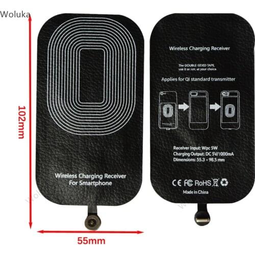 Dual-mode wireless charging receiver patch dual-use magnetic suction wired wireless CD50 Q02