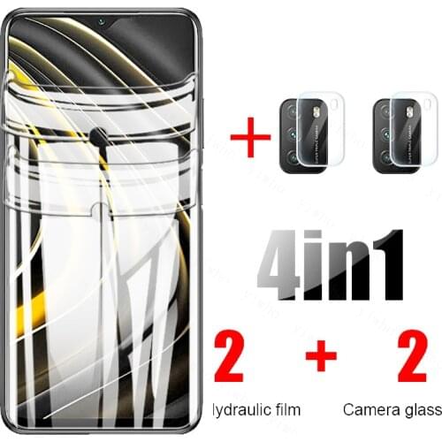 100D Hydrogel Soft Film For Xiaomi Poco M3 X3 Pro X3 NFC F3 Camera Lens Glass on 11i 11 Ultra Pro 11Ultra Lite Screen Protector