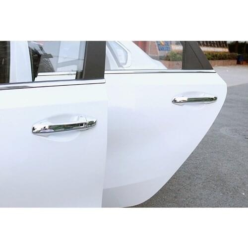 Chromium Styling For KIA Forte K3 2019 2020 Chrome Exterior Door Handle Cover Moulding Trim