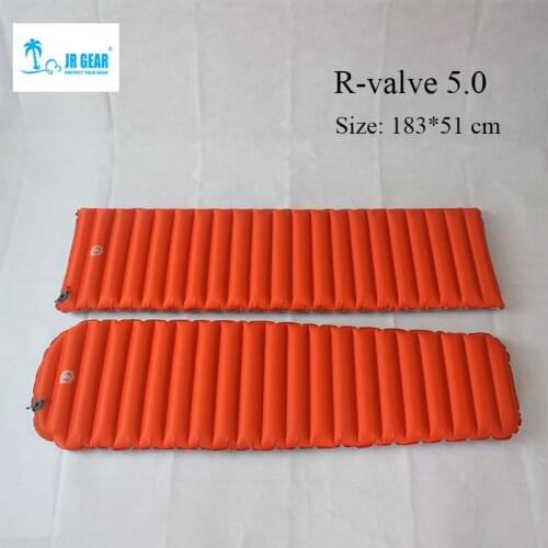 JR Gear R 5.0 PrimaLoft outdoor sleeping pad moistureproof inflatable air mat camping air tube bed
