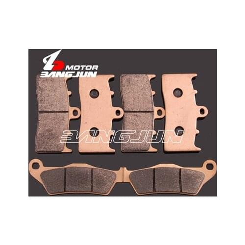 Motorcycle Front Rear Metal Brake Pads For BMW K1200R 2005-2012 K1300R 2009-2015 R1200R 2006-2014