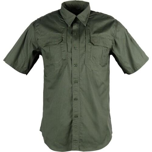 Mens Military Clothing Lightweight Army Shirt Quick Dry Tactical Shirt Summer short Sleeve Work Shirts