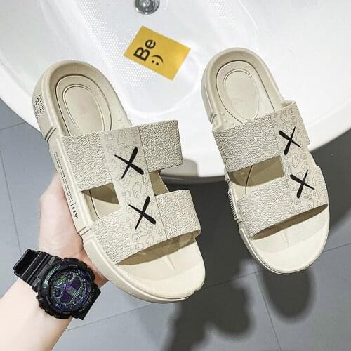 Anti Slip Slippers Men Outdoor Slippers Casual Summer Slipper Massage Fashion Sandals Big Size Mens Slide Flip Flops Mens Shoes