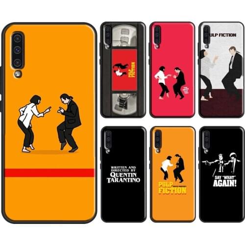 Pulp Fiction Dance Soft Case For Samsung Galaxy A52 A42 A12 A20e A21S A10 A40 A50 A70 A51 A71 A31 A41 Cover