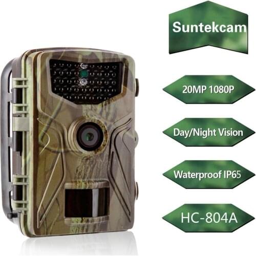 HC804A 16MP Hunting Trail Camera Wildlife Camera Night Vision Motion Activated Outdoor Trail Camera Trigger Wildlife Scouting