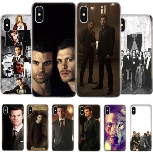 The Originals Klaus Elijah Phone Case For iPhone 11 12 6 6s 7 8 Plus X XS XR Pro Max MINI 5 5s SE Cover Coque soft Silicone TPU
