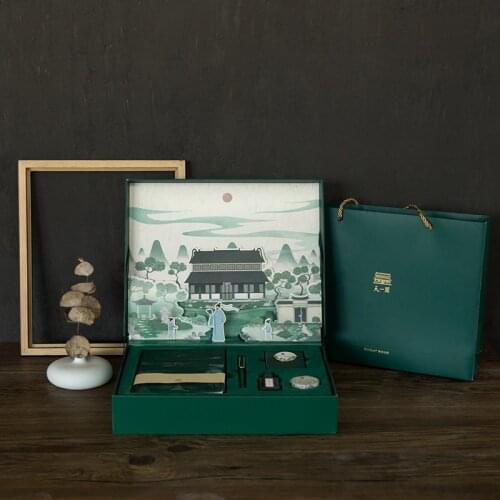 Kinbor Chinese Theme Premium Notebook B6 Size Gift Packaging Notebooks School Suppliers Tools