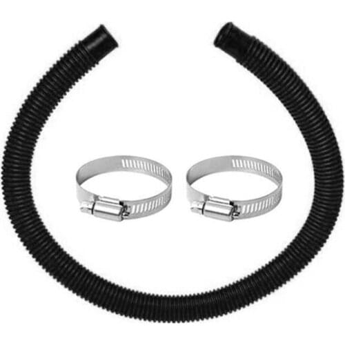 Replacement Hose for Above Ground Pools 1.25" Diameter Accessory Pool Pump Pipe 59” Long Filter Pump Hose with Clamp