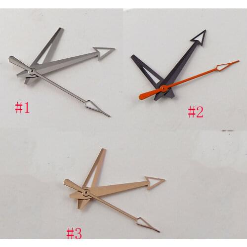 Luminous Black/Orange/Silver/Rose Gold Watch Hands fit NH35A NH36A Movement