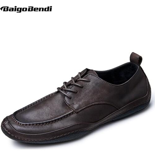 Soft Leather Shoes For Business Man Summer Comfort Office Shoes Men Lightweight Outdoor Daily Oxfords