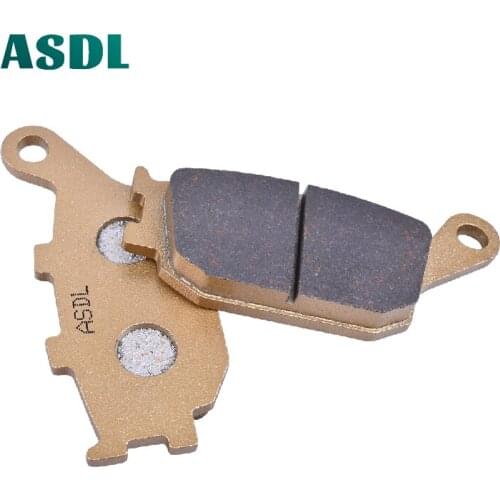 Motorcycle Rear Brake Pads For Yamaha YZFR6 YZF600 2003-2015 YZFR1 1000 2004-2006 FZ6 2007-2009 FZ1 Fazer 8 MT07 FZ6
