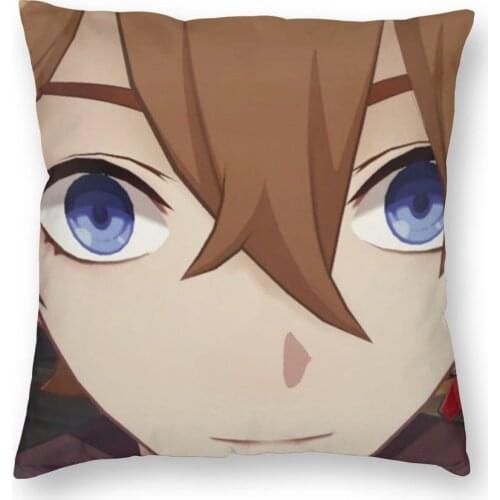 M And Ms Orange Candy Chocolate Pillowcase Printing Fabric Cushion Cover Decorative Throw Pillow Case Cover Bed Zippered 18