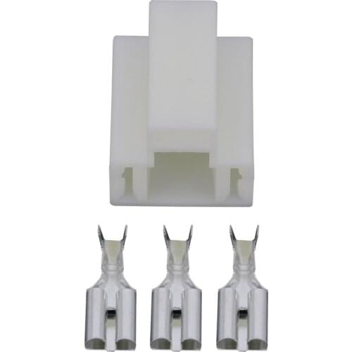 3 Pin 7.8 Series connector female connector car connector with terminal DJ7031K-7.8-21