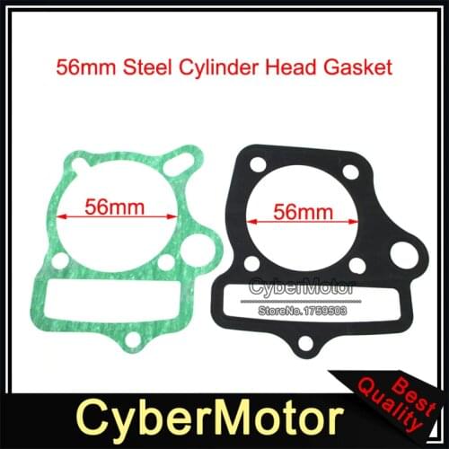 56mm Steel Cylinder Head Gasket For Chinese YinXiang YX 140cc Oil Cooled 1P56FMJ Engine Dirt Trail Motor Bike Motorcycle ATV