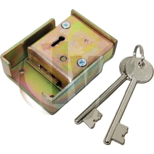 Antique Key Leaf Lock Mailbox Leaf Lock Safe Leaf Lock Core Mortise Lock Box Lock