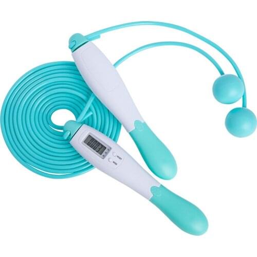 Cordless Dual-Purpose Skipping Rope Electronic Timing Fitness Smart Sports Student Professional Examination Steel Wire Skipping
