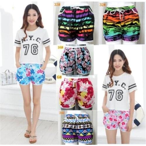 Wholesale Quick-Drying Womens Beach Shorts Surf Boardshort Swim Beachwear Fifth pants