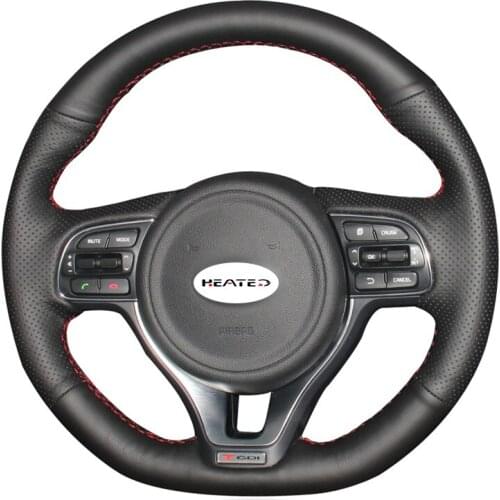 Braiding cover for steering wheel cover for Kia K5 Optima 2016 2017 2018 Sportage KX5 2016 2017 2018 2019 Steering Cover for Kia