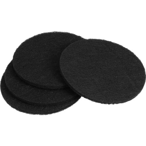 5pcs/set Round Carbon Filters Odor Control Activated Carbon Filters Cat Litter Filters Cat Filter Liners