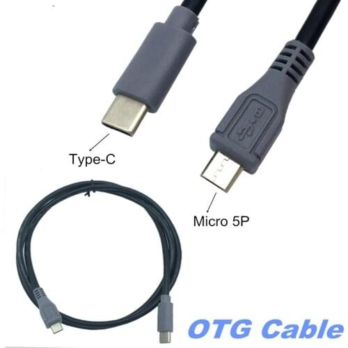 Type C USB-C to Micro USB Male Sync Charge OTG CHARGER Cable Cord Adapter For Phone Huawei Samsung Usbc Wire 25cm 100cm
