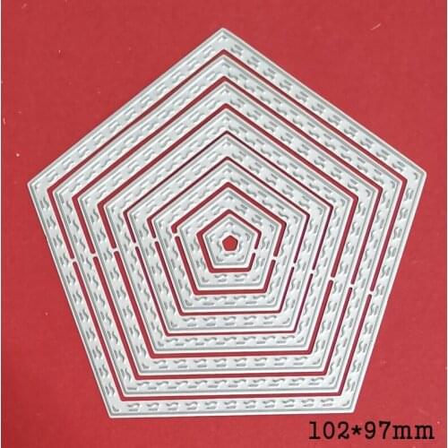 Metal Stell Die Cuts Mold Layer Frame Background Craft Cutting Dies Stencils for Scrapbooking Paper Card Making DieTemplate