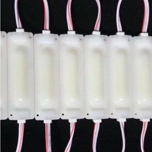 New 2W Led COB Module Light With Lens DC12V Injection Module Light Advertising Lamp Led Background Light Waterproof Sign Backlig