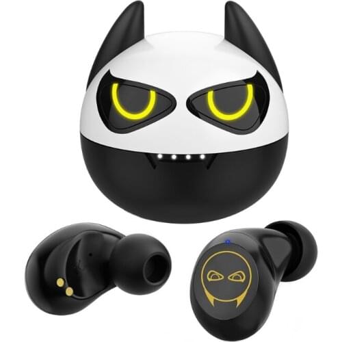 Cute Pets Bluetooth-compatible 5.0 Earphone In-Ear Sport Game Headset Hifi Sound