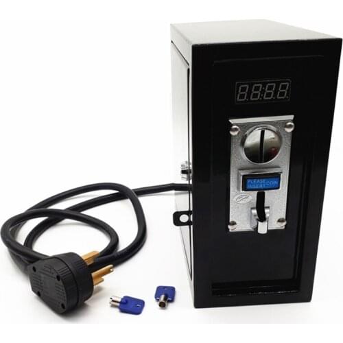 220V 30A 3 or 4 Prong Plug Multi Coin Operated Timer Control Board Power Supply Box For Dryer Machine