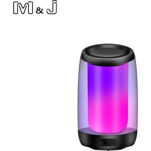 M&J M5 Bluetooth Speaker Subwoofer Powerful IP65 Waterproof Mini Portable Wireless Speaker For Outdoor Phone Work Under Water