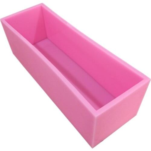 Size 38*12*12cm Silicone Soap Molds Natural Bar Soap Making Slab Mold Silicone Liner Resin Craft Silicone Mould