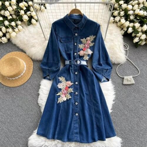 Модные джинсовые платья Sophony China At AliExpress