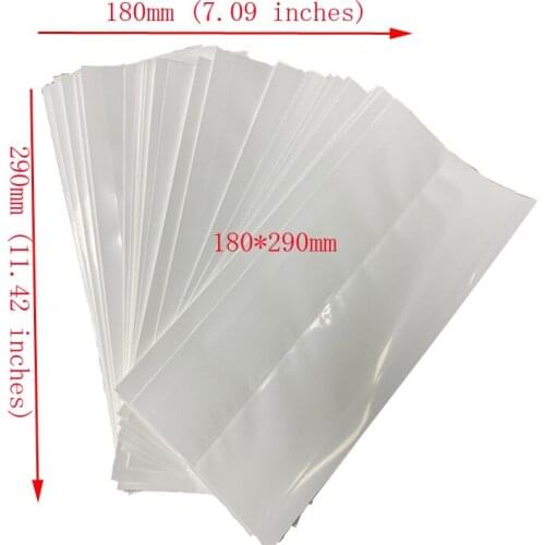 80W*235mmH Heat Shrink Wrap White Sublimation Blank for Tumbler Heat Printing