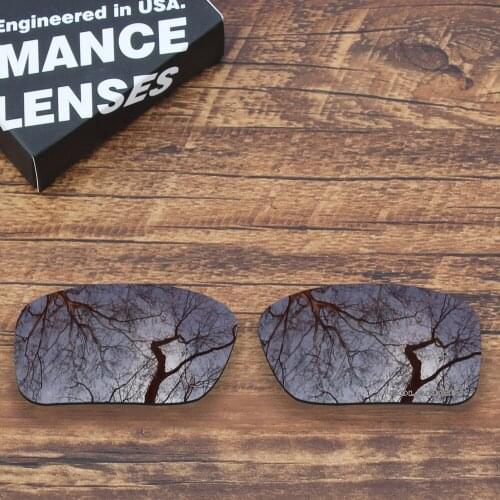 ToughAsNails Resist Seawater Corrosion Polarized Replacement Lenses for Oakley Si Ballistic Det cord Sunglasses Brown