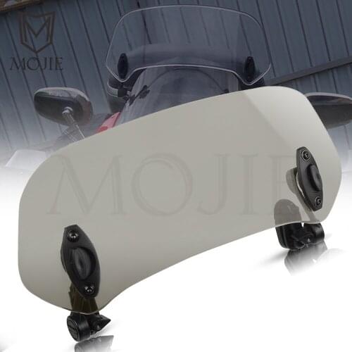Motorcycle Windshield Extension Spoiler Windscreen Air Deflector For TRIUMPH Tiger 1200 Explore Tiger 1050 800 XC XCX XR XRX