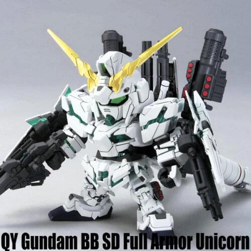Japanese anime figures SD BB Full Armor Unicorn action figure plastic model kits toys