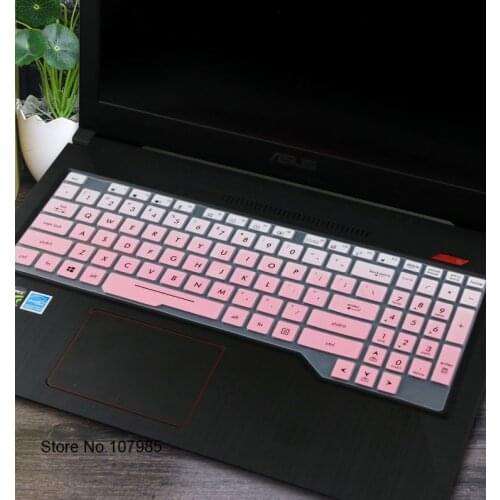 17 inch Silicone laptop keyboard cover protector For Asus TUF FX705GM FX705GD FX705 fx705ge FX705G FX 705 GD GM Gaming 17.3