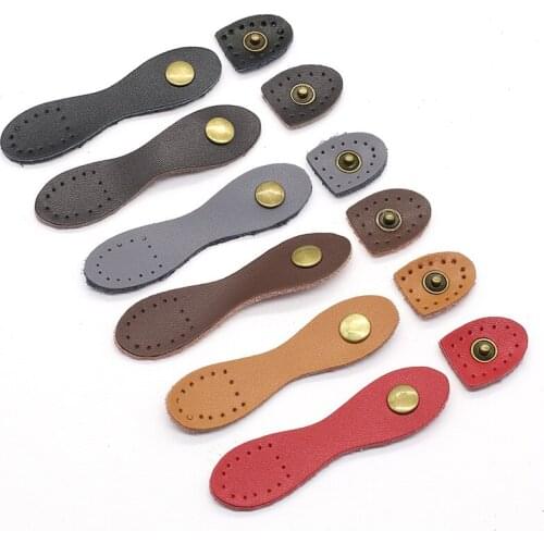 5Pcs/set Double-deck Leather Bag Buckle Handmade Wallet Buckle Card Pack Hasp Clasp Buckle For DIY Handbag Accessories