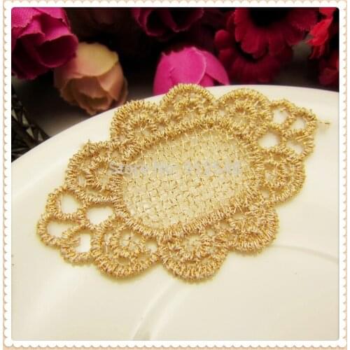 AL729157,35mm*50mm Cotton Motif Handmade bow Motif Handmade hair band material Hand Motif ,lace