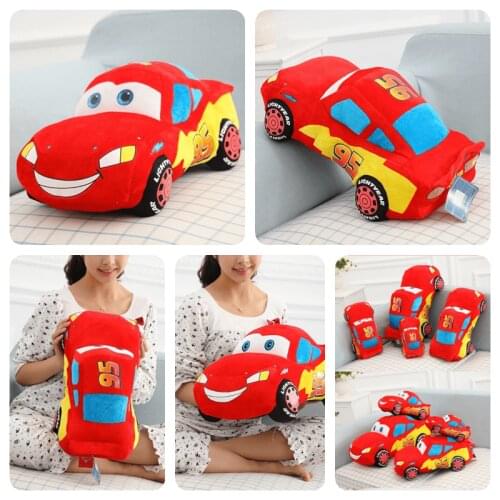 Disney Cars Story Lightning McQueen plush doll children cartoon pillow car interior home decoration boy birthday Christmas gift