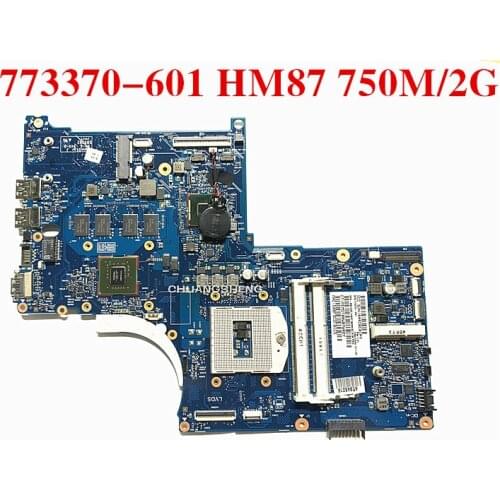 Dwjc 773370-001 773370-501 For HP Envy 17-J 17-J01 773370-601 Laptop Motherboard HM87 DDR3L GT840M 2GB graphics 100% fully teste