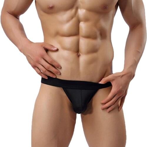 Mens Briefs Jockstrap Sissy Gay Mens Sexy Briefs Underwear Men G-string Thong Tanga Exotic Solid Panties Underwear