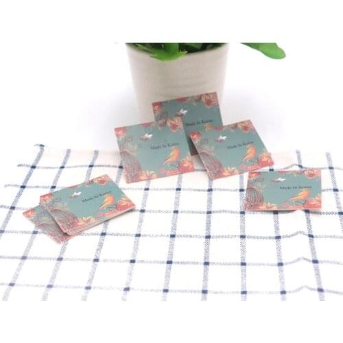 Wholesale 1000pcs/lot Jewelry Ear Studs Packaging Display Cards Thick Kraft Paper Earrings Card Jewelry Price Tags