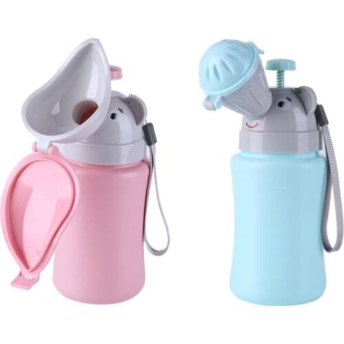 Portable Urine Bag for Baby Girl Boy Kids Cute Urinal Potty Car Toilet Automobiles Travel Urinal Urination Reusable Pee Bottle