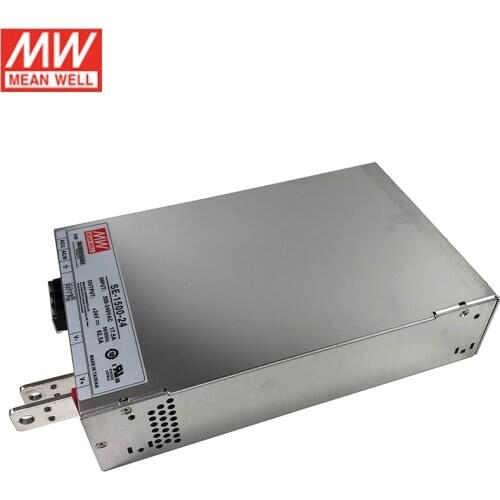 SE-1500-27 MEAN WELL 1500W 27V Switching Power Supply 220VAC to 27V DC 55.6A 1500W Meanwell Power Supply Unit Transformer SMPS