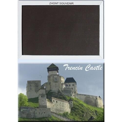 European architecture Trencin Castle Slovakia 22614 Landscape Magnetic refrigerator gifts for friends Travel souvenirs