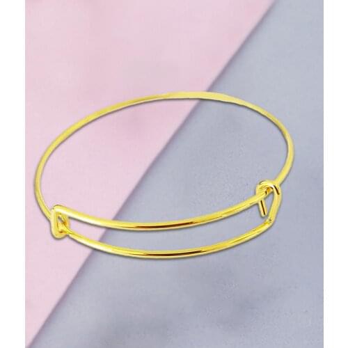 Women Simple Adjustable All-match Slidable Bangle Bracelet Jewelry Accessory
