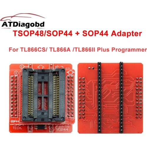 100% Original SOP44 Adapt for TL866CS / TL866A/ TL866II Plus universal programmer usb SOP44 Adapter + TSOP48/SOP44 V3 Board